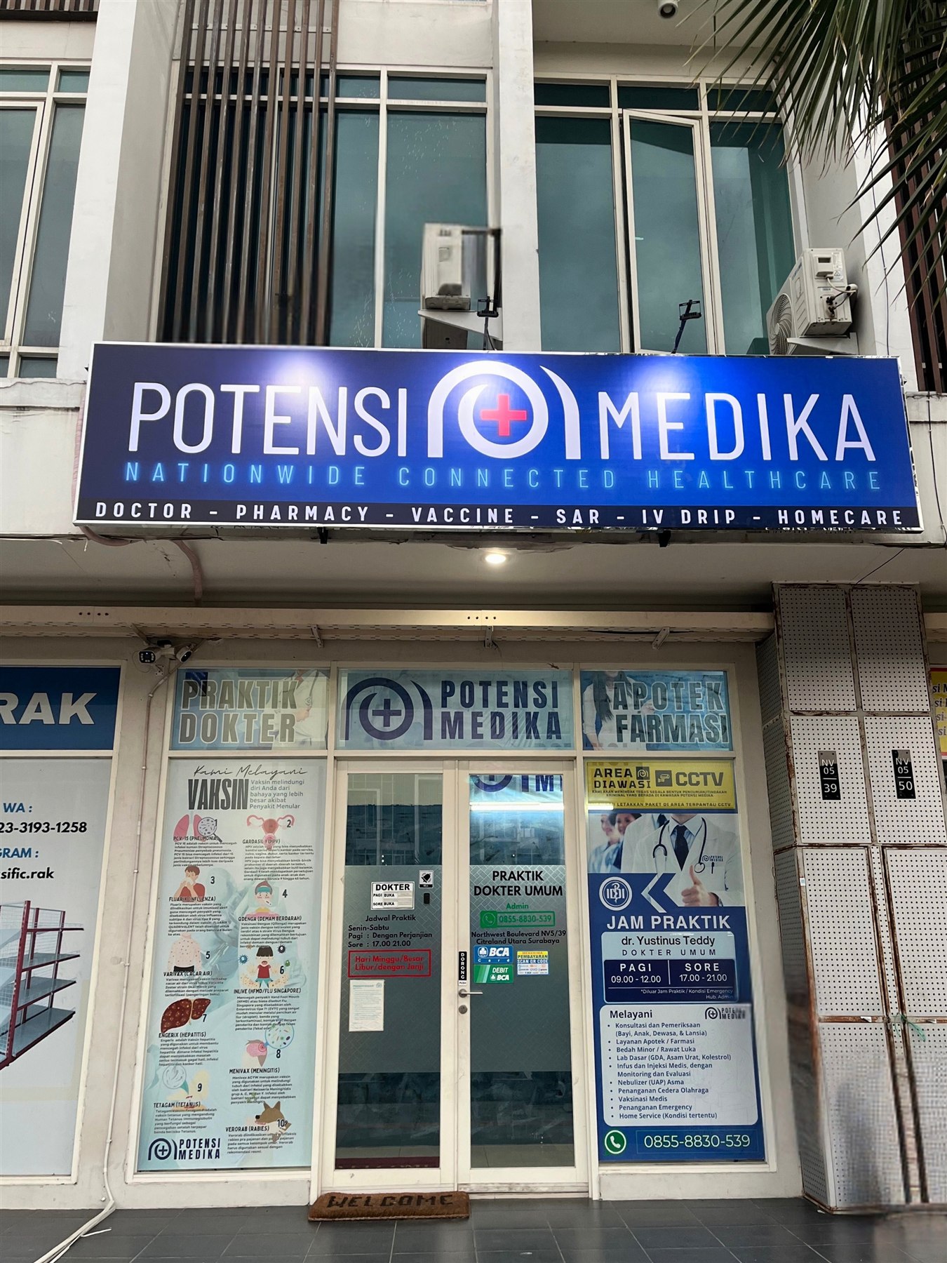 Tampak depan Potensi Medika